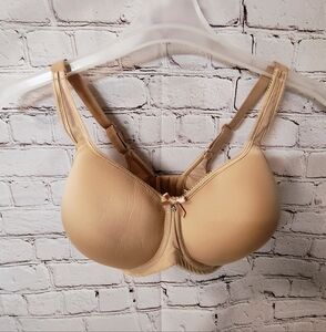 Wacoal Retro Chic Full Figure Underwire Toast Bra Beige 32H